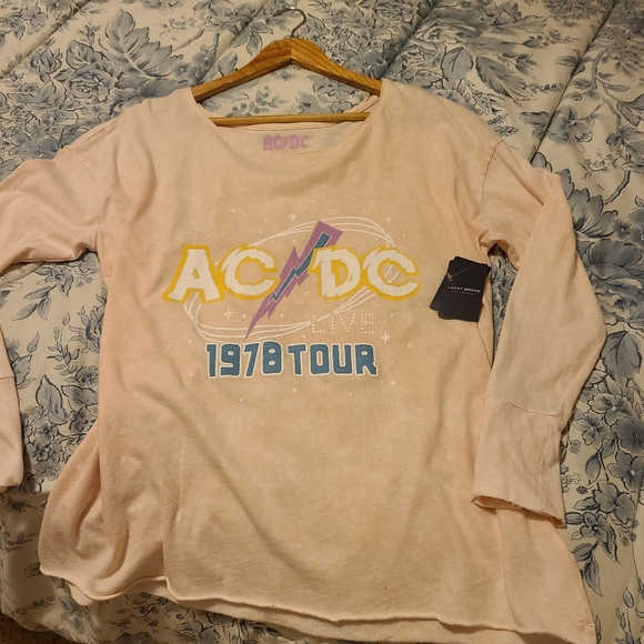 Lucky AC/DC 1978 Live Tour T-shirt M - Picture 6 of 8